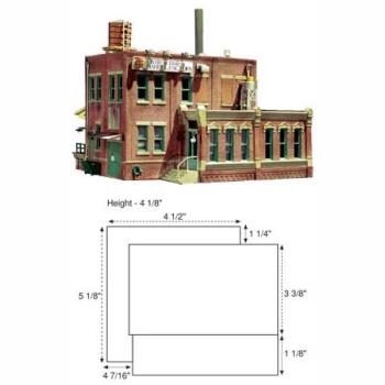 WOODLAND SCENIC WOOBR5026 HO B/U Clyde & Dale's Barrel Factory