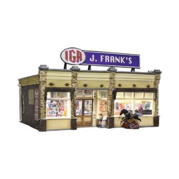 WOODLAND SCENIC WOOBR5851 O Built-Up J. Frank's Grocery