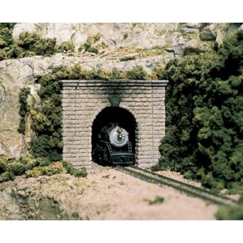 WOODLAND SCENIC WOOC1153 N Single Tunnel Portal, Cut Stone (2)