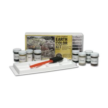 WOODLAND SCENIC WOOC1215 EARTH COLOR KIT 8 COLOR SET