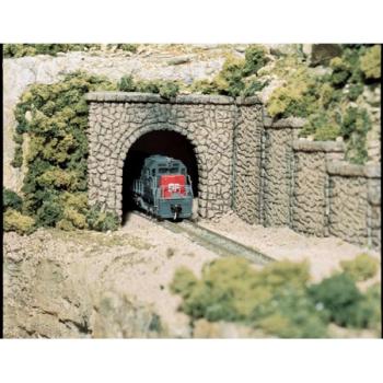 WOODLAND SCENIC WOOC1255 HO Single Tunnel Portal, Random Stone