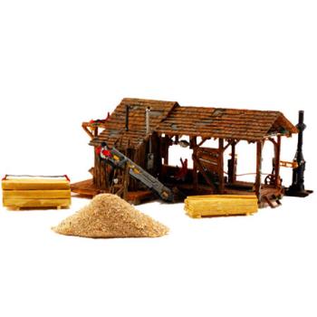 WOODLAND SCENIC WOOPF5195 HO KIT Buzz's Sawmill