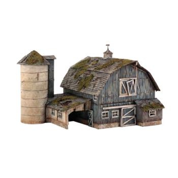 WOODLAND SCENIC WOOPF5211 N KIT Rustic Barn