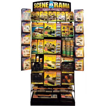 WOODLAND SCENIC WOOSP4094 Scene-A-Rama Scene Setters Merchandiser (DS)