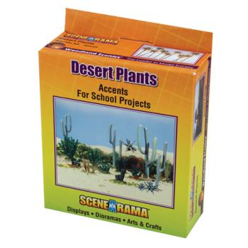 WOODLAND SCENIC WOOSP4124 DESERT PLANTS KIT SCENE-A-RAMA