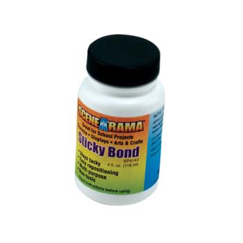 WOODLAND SCENIC WOOSP4143 STICK BOND TACKY GLUE 2oz STAYS TACKY