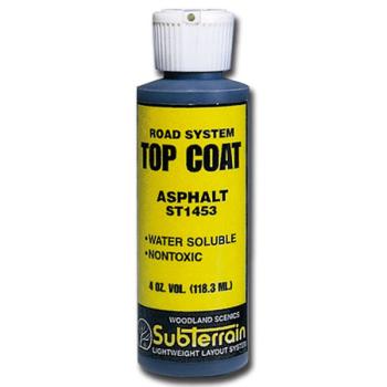 WOODLAND SCENIC WOOST1453 Asphalt Top Coat, 4oz