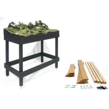 WOODLAND SCENIC WOOST4790 Mod-U-Rail Stand, Straight