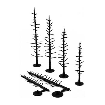 WOODLAND SCENIC WOOTR1125 Pine Tree Armatures, 4"-6" (44)