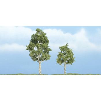 WOODLAND SCENIC WOOTR1612 Premium Aspen Tree, 3"/2" (2)