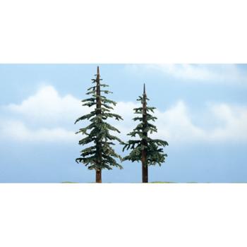 WOODLAND SCENIC WOOTR1627 Premium Lodgepole Tree, 4-5" (2)