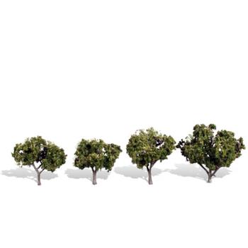 WOODLAND SCENIC WOOTR3504 Classics Tree, Sun Kissed 2-3" (4)