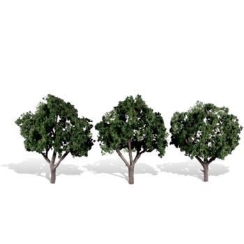 WOODLAND SCENIC WOOTR3508 Classics Tree, Cool Shade 3-4" (3)