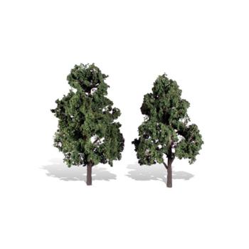 WOODLAND SCENIC WOOTR3517 Classics Tree, Cool Shade 6-7" (2)