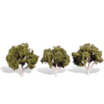 WOODLAND SCENIC WOOTR3534 Classics Tree, Waters Edge 3-4" (3)