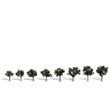 WOODLAND SCENIC WOOTR3547 Classics Tree, Cool Shade .75-1.25" (8)