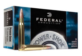FEDERAL  Federal 7WSME Power-Shok  7mm WSM 150 gr Jacketed Soft Point (JSP) 20 Bx/ 10 Cs