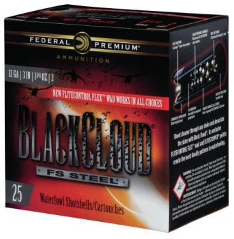 PWBX142 BB FEDERAL BLCK CLOUD 12GA 3" #BB 1450FPS 1.25OZ 25RD 10BX/CS