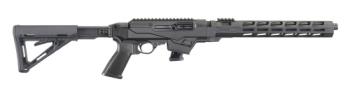 Ruger 19124 PC Carbine 9mm Luger 16.12" 10+1 Black Hard Coat Anodized 6 Position