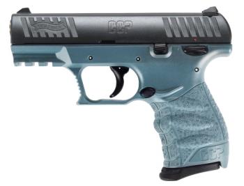 Walther 5080514 CCP M2 9mm Luger 3.54" 8+1 Blue Titanium Black Polymer Grip