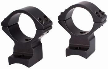 Talley Manufacturing  Talley 740759 Scope Ring Set  For Rifle Tikka T1/T1X Medium 30mm Tube Black Anod