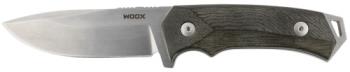 WOOX 140075 Woox BU.KNF001.07 Rock 62  4.25" Fixed Plain Stonewash Sleipner Steel Blade Gray