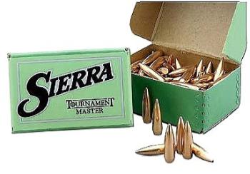 Sierra Bullets 25894 Sierra 2420 GameKing 8mm .323 220 GR Spitzer Boat Tail 50 Box