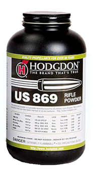Hodgdon Powder 36168 HODGDON US 869 1LB CAN 10CAN/CS