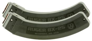 Ruger 90548 BX-25  22 LR 10/22,SR-22,Charger,77/22 25rd Black Detachable 2