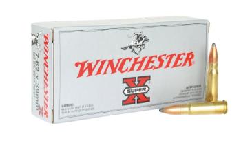 Winchester Ammu X76239 WINCHESTER SUPER-X 7.62X39 123GR POWER POINT 20RD 10BX/CS