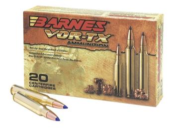 Barnes Bullets 74420 Barnes 22015 VOR-TX 375 H&H Mag Round Nose Banded Solid 300 GR 20Box/10Case