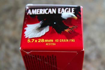Federal AE5728A American Eagle  5.7x28mm 40 gr Full Metal Jacket (FMJ) 50 Bx/ 10