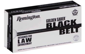 REMARMS 99358 Remington Ammunition GSN40SWCB Golden Saber 40 Smith & Wesson 180 GR Jacketed Ho