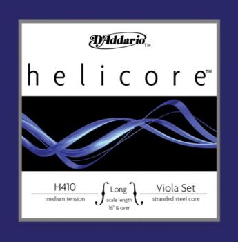 Super Sensitive H410LM D'Addario Helicore Viola String Set, Long Scale, Medium Tension