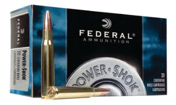 Federal Ammunition 4570AS Power-Shok .45-70 Government 300 Grain Speer Hot-Cor Soft Point