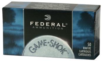 Federal Ammunition 757 Game-Shok .22 Winchester Magnum 50 Grain Jacketed Hollow Point