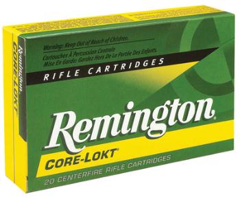 REMINGTON 27826 .30-06 Springfield 150 Grain Pointed Soft Point Core-Lokt