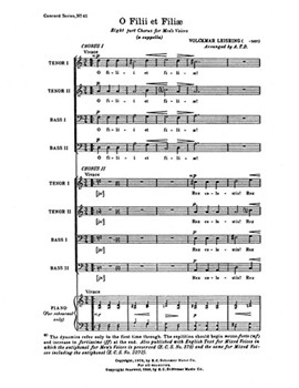 O filii et filiae