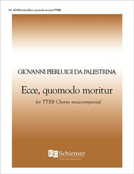 Ecce, quomodo moritur