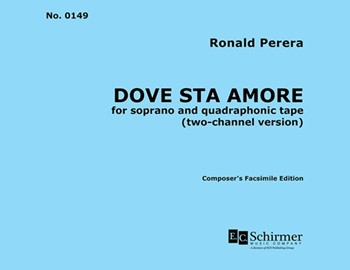 Dove sta amore (Score)