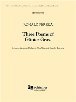 Three Poems of Guenter Grass (Study Score)