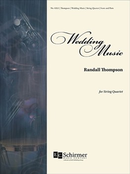 Wedding Music by Thompson Randall for Score and Parts