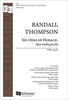 Six Odes of Horace: Quis multa gracilis