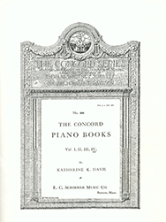 Concord Piano Book, Volume IV