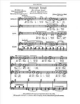 Magnificat: Suscepit Israel