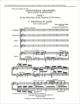 Christmas Oratorio, Part 1: Choruses