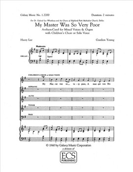 My Master Was So Very Poor for