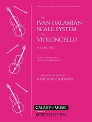 Ivan Galamian Scale System Volume 2 by Galamian Ivan - Jensen Hans Joergen - for Cello Method