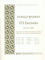 175 Exertudes Book 2 by Waxman Donald for Piano