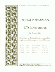 175 Exertudes Book 3 by Waxman Donald for Piano